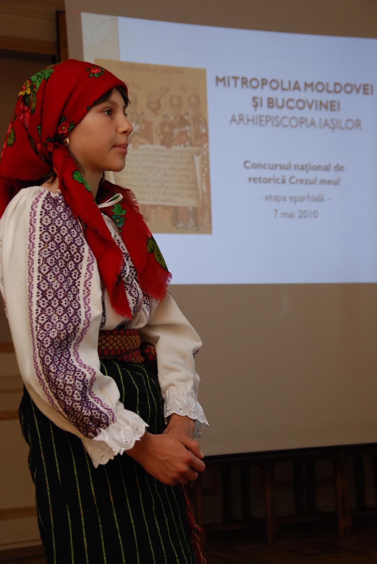 Locul II la Concursul Național ”Copilul în familie” cu tema Crezul Meu, faza pe Arhiepiscopia Iașilor – Căpraru Violeta eseu